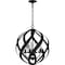 Quoizel Blacksmith Pendant 4 Lights Earth Black. BMS2820EK - alternate 1
